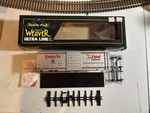 Weaver Ultra Line Santa Fe PS-1 40 Boxcar Super Chief #1158 2-RAIL Scale. Fixed Price $55.00.