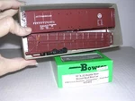 Bowser #55402 Pennsylvania X-32 50' Round Roof Box Car #59055 Kit H.o. 1/87. Fixed Price $18.99.