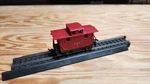 Ahm Ho Scale V & Trr Oldtime Bobber Caboose #6251. Fixed Price $5.00.