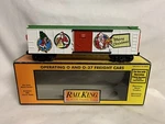 Mth Railking Operating Christmas Box Car W/ Santa Figure 30-79189 Gauge Train. Fixed Price $69.99.
