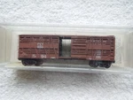 Scale Micro Trains & Texas Pacific 40' Dispatch Stock Car #35110. Fixed Price $14.99.
