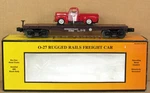 Mth Railking 33-7605 Prr Pennsylvania Flatcar W/'48 Ford Truck O-gauge Nos. Fixed Price $34.99.