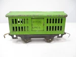 Lionel 802 Stock Car Pea Green Wheel Prewar Gauge X7914. Fixed Price $25.00.
