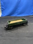 Lionel Trains Postwar 3459 Green Automatic Dump & Log Load Tested All Working. Fixed Price $35.00.