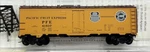 Scale Micro-trains Pacific Fruit Express 40 Steel Ice Reefer Pfe #41507 Up. Fixed Price $15.00.