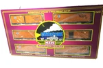 Mth Trains O Santa 40' Reefer 6 Car Freight Set # 20-90039. Fixed Price $299.99.