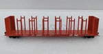 Walthers Ho 63' Pulpwood Flat Canadian Pacific Cp 304827 From 3-PACK 932-33152. Fixed Price $20.00.