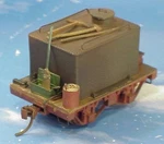 ON30 Small 4 Wheel Backwoods Logging Water Car Kit Wiseman Model Services. Fixed Price $24.95.