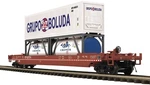 Canadian Pacific Husky Double Stack W/containers - Scale Mth Premier New Rare. Fixed Price $221.95.