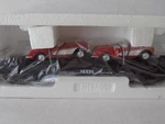 Autotransport Flat Car W/ertl Corvetts By Rail King Scale Freight Nos. Fixed Price $25.99.