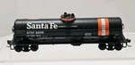Athearn 7301 Ho Rtr Single Dome Tank Car Santa Fe Atsf 98016, 3-STRIPE Htf. Fixed Price $27.88.