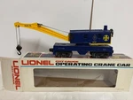 Lionel 9348 Santa Fe Atsf Gauge Crane Car W/ Box. Never Run. Fixed Price $38.95.