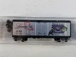 Micro-trains 21385 Scale Louisiana La State Car #1812 40' Plug Door Box. Fixed Price $17.95.