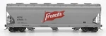 Intermountain 47085-08 Scale Acf 4650 3 Bay Hopper French's #47104 Nib. Fixed Price $43.95.