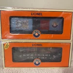 Lionel Christmas Animated Gondola 6-26819 36276 Lot Figures Move. Fixed Price $60.00.