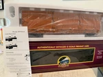 Mth 20-98675 East Carbon Development Flatcar #7024 W/ Trash Containers Nib. Fixed Price $114.99.