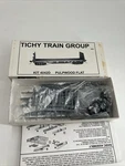 Tichy Train Group 4042D Pulpwood Flatcar Kit Single W/ Decals Ho Scale. Fixed Price $17.95.