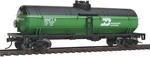 Tank Car-ready Run-burlington Northern (cascade Green, Black, White).... Fixed Price $39.31.
