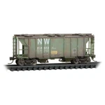 Micro-trains 39' 2-BAY Covered Hopper Norfolk & Western #514372 9544110. Fixed Price $49.95.
