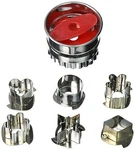 Fox Run Linzer Cookie Cutter Set - 6 Piece Tin Plated Steel. Fixed Price $18.49.