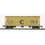 Atlas 50006113 Chessie System Tman 3560 Covered Hopper #601343. Fixed Price $22.69.