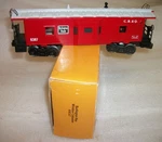 Lionel 9387 Burlington Illuminated Bay Window Caboose Mint Original Box. Fixed Price $34.00.