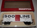 Mantua Ho Scale 41' Soo Line 177640 Heavy Steel Box Car #734-590. Fixed Price $12.99.