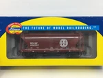Athearn Rtr 93919 Bnsf Acf 2970 2-BAY Covered Hopper #406202 Metal Wheels. Fixed Price $25.00.
