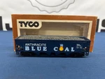 Tyco Blue Coal (reading) #109300 4-BAY Hopper Car W/ Load 366-C. Fixed Price $19.99.