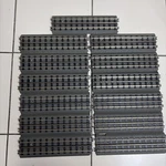 Lot Of 13 Mth Rail King Realtrax 10 Inch Straight Track - Solid. Fixed Price $49.99.