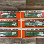 Lionel Gauge Burlington Northern Limited Set Of Cars/caboose 6234-6238 6913. Fixed Price $128.95.