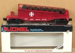Lionel 16306 Santa Fe Ramp Car W/(8) Wood Barrels O-gauge Nos. Fixed Price $14.99.