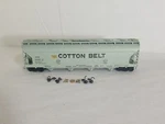 Athearn Kit 55' Acf Covered Hopper Cotton Belt/ssw 79486. Fixed Price $16.95.