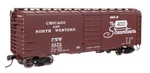 Walthers Mainline 910-45508 Ho Scale 40' PS-1 Boxcar Rtr Cnw #6275. Fixed Price $36.99.