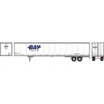 Athearn ATH72806 53' Wabash Plate Trailer Rtr - Bay Logistics #3 Ho Scale. Fixed Price $34.99.