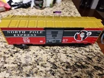 Lionel 6-29312 Santa's Operating Boxcar Gauge Christmas Train. Fixed Price $69.00.