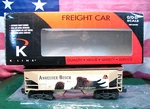 K-line K621-5603 Anheuser-busch Budweiser Heritage Collection Covered Hopper. Fixed Price $21.76.