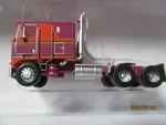 Trainworx # 41053 Kenworth K100 Vit Salem Burgundy & Orange N-scale. Fixed Price $47.95.