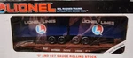 Lionel Southern Pacifc Flat Car W/ Lines Trailers! Gauge Piggy Back. Fixed Price $35.00.