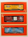 Lionel 6-29282 6464 Archive Boxcar 3-PACK Sal/gn/nyc Gauge 3-RAIL Nos Set. Fixed Price $129.99.