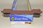 Ho Scale Exactrail Southern Railway Qttx 48' Depressed Center Flat Car Train. Fixed Price $59.00.