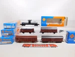 5X Roco H0 Ac Freight Car Parts Missing Small Db Drg Esso Etc Box #DH426-1. Fixed Price $61.52.