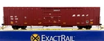 Ho Exactrail EP-80508-5 Pc&f 62' Insulated Box Car Bnsf # 782439. Fixed Price $54.99.