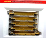 Walthers 932-8105 Thrall 5-UNIT Articulated Double Stack Car Line Ttx. Fixed Price $139.99.