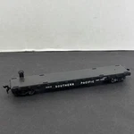 Vintage 0810 Southern Pacific Ho Flat Car Freight 2-RAIL Model Train Black Sp. Fixed Price $12.99.