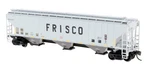 Intermountain 653113-01 Scale Frisco 4750 Cu.ft. 3-BAY Covered Hopper #445827. Fixed Price $21.49.