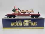 S-gauge Lionel American Flyer 6-48577 Santa's Sleigh Flat Car Nib. Fixed Price $79.99.