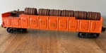 Lionel 3562-75 At& Sf Barrel Car Postwar Gauge. Fixed Price $34.00.