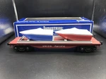 Industrial Rail IDMU7002 Gauge Union Pacific Flatcar With Boats #50055 Nib. Fixed Price $14.50.