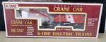K-line K-6814 Cnj Classic Crane Car. Fixed Price $50.00.